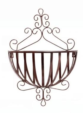 客厅铁艺壁挂花室架盆绿架萝壁挂花挂墙墙上内欧式阳PES台悬挂式