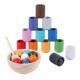 2球与颜杯分类幼儿童早教1色益智认知多功能桌面207游戏玩具