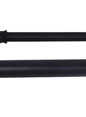 古水管服装衣架一字墙上置物架壁A55471挂式可复晾陈拆卸黑色水管