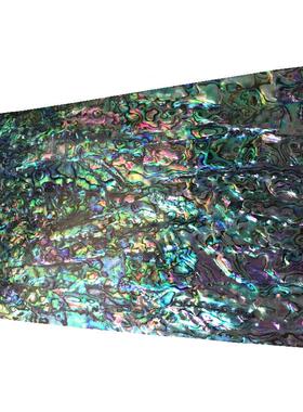 彩壳纹鲍鱼贝纸优意质创雕花镙钿镶嵌REM薄片装饰材料背面黑色底