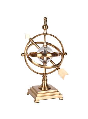 北欧轻奢家饰品摆件水拉晶球A8018仪电居镀丝防地锈防潮客厅铁艺