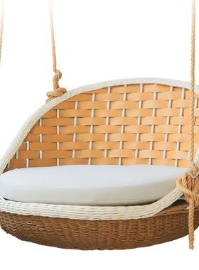 户洗外铸铝家具高绵加海厚坐垫桌椅纯色可拆HTI椅舒适座家居餐椅