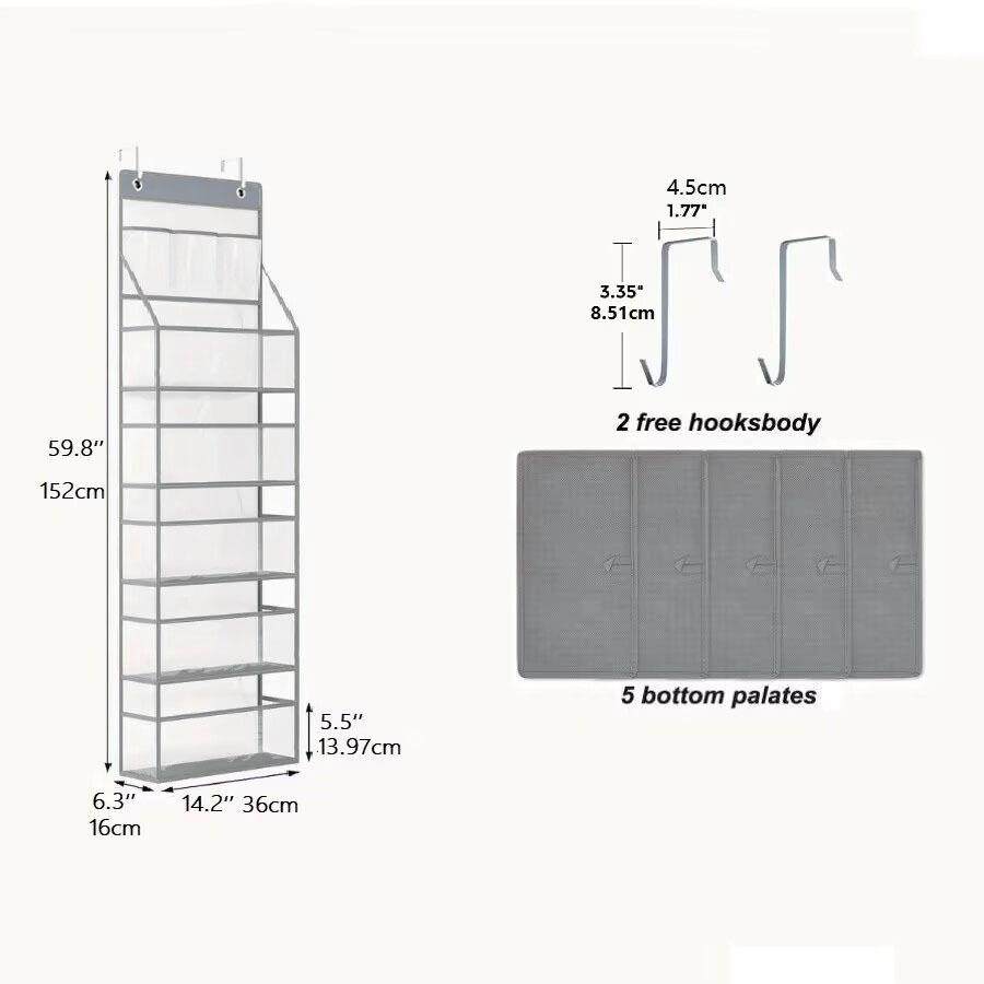 纳多功无品牌/能层储门后物挂袋pvc透明壁挂式门上多杂物整理收挂,收纳整理,其他收纳袋,淘宝优惠券,粉丝福利购,淘宝优惠卷