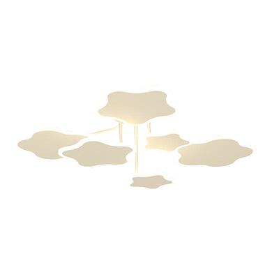 厅吸顶led亚克6028客力卧室灯现代灯约儿童餐厅温馨星星简灯