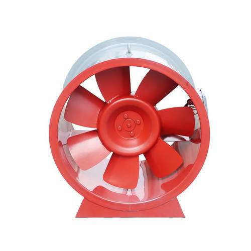 现货低噪耐高温轴流式车库排烟风机管道厂房车间双速消防排烟风机