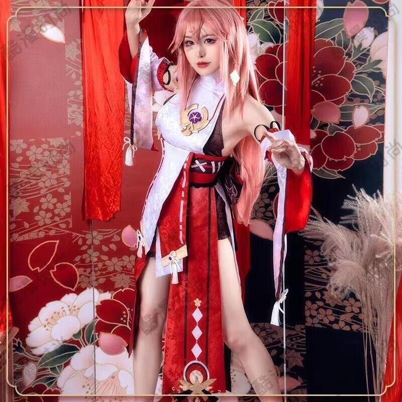 原神八重神子cos服装动温