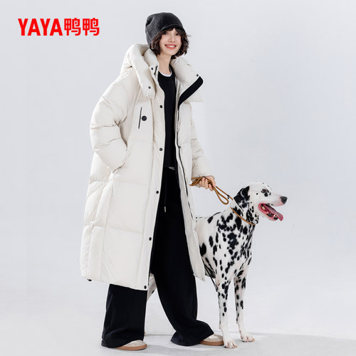 中长款保暖加厚羽绒服时尚休闲