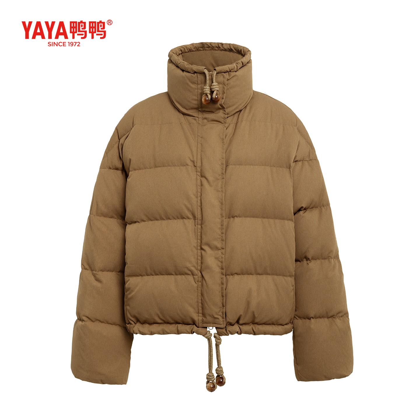 YAYA鸭鸭2025新女士短款气质潮流时尚休闲百搭立领羽绒服外套,女装/女士精品,羽绒服,淘宝优惠券,粉丝福利购,淘宝优惠卷