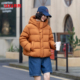YAYA鸭鸭2025冬季 连帽休闲外套 短款 新款 女士泡芙羽绒服保暖时尚