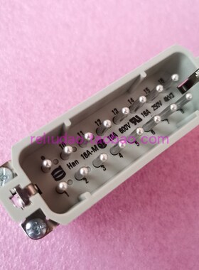 HRTING连接器9公芯插HNM精密小型P德国