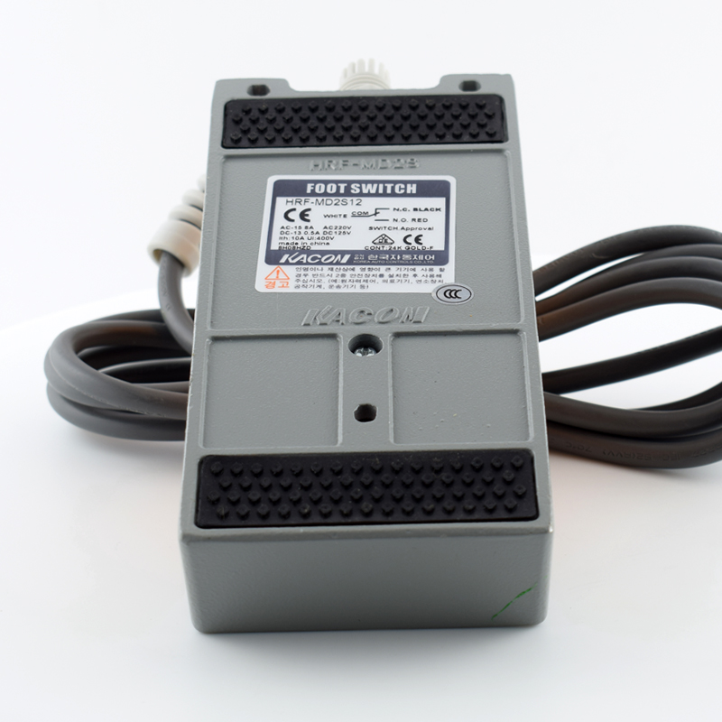 防疲劳脚踏关2米线带后支撑台凯昆HRF-MD2镀金触点防水