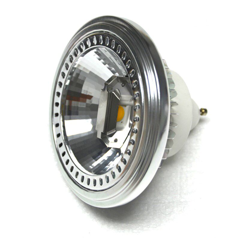 LED光源R商场展厅方形头三头单头格栅射灯COB斗胆灯杯光源