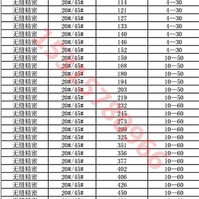 切割无缝钢管精密管大口径加厚壁管薄壁2crmo/5/20号qb/1mn