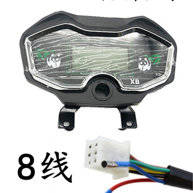 电动三轮车仪表太子款速度电量显示器72仪表里程表