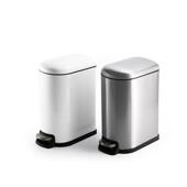不锈垃圾桶垃家用脚踏式 意静 时尚 钢卫生间厨房客厅创欧MD HR005式