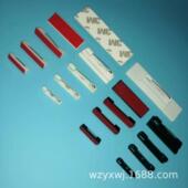 2千c 包3.1m白塑料别针工号牌胸别针板双色别针牌安全别针现货