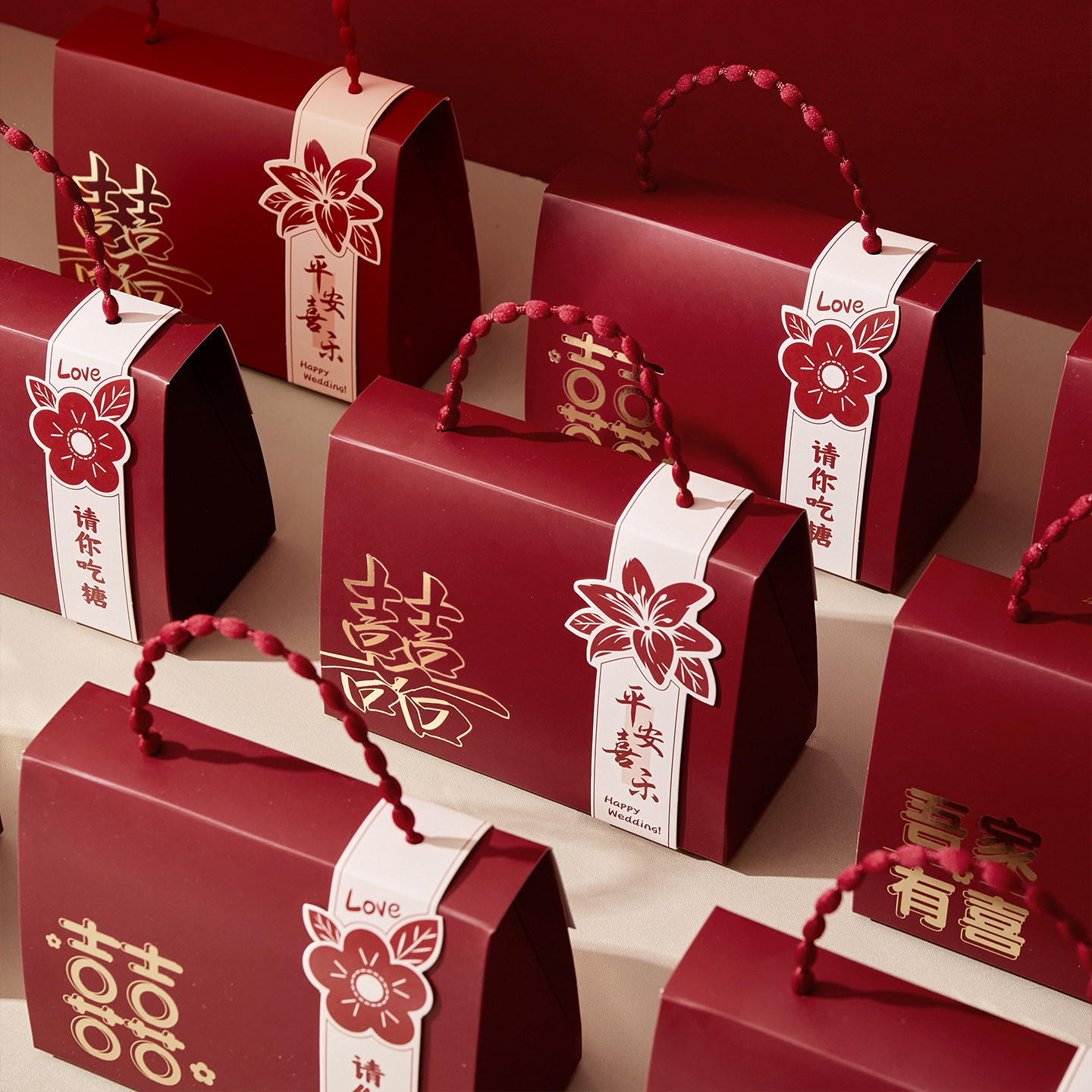 喜糖盒大号结婚专用2025新款装糖果礼盒空盒订婚高级婚礼喜糖袋子,节庆用品/礼品,糖盒/糖盒配件,淘宝优惠券,粉丝福利购,淘宝优惠卷