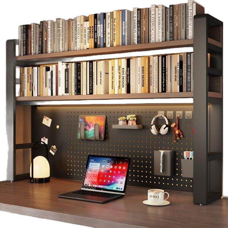 书架简易书柜落地书架家用公室开放式多层书籍收纳展示置物柜子