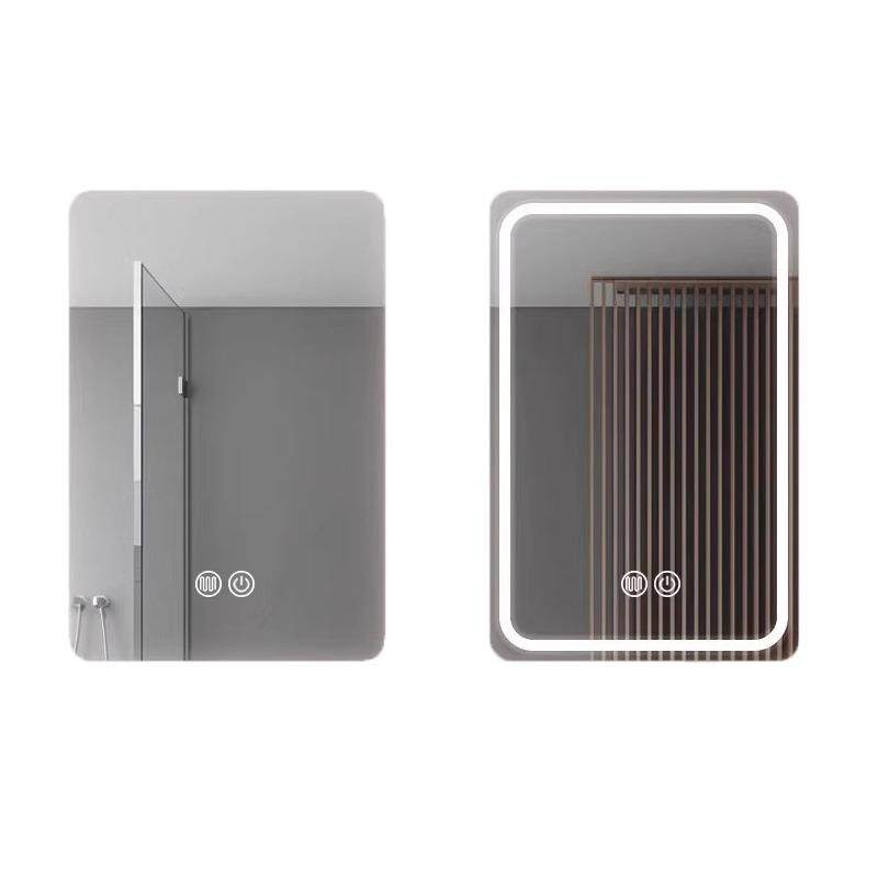 方形智能镜子挂墙式卫生间浴室镜化妆带灯led防雾触摸屏发光壁挂,家装主材,浴室镜,淘宝优惠券,粉丝福利购,淘宝优惠卷