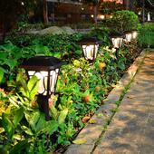 防雨水家用灯超亮花园插地草坪户外照明欧式 庭院路灯