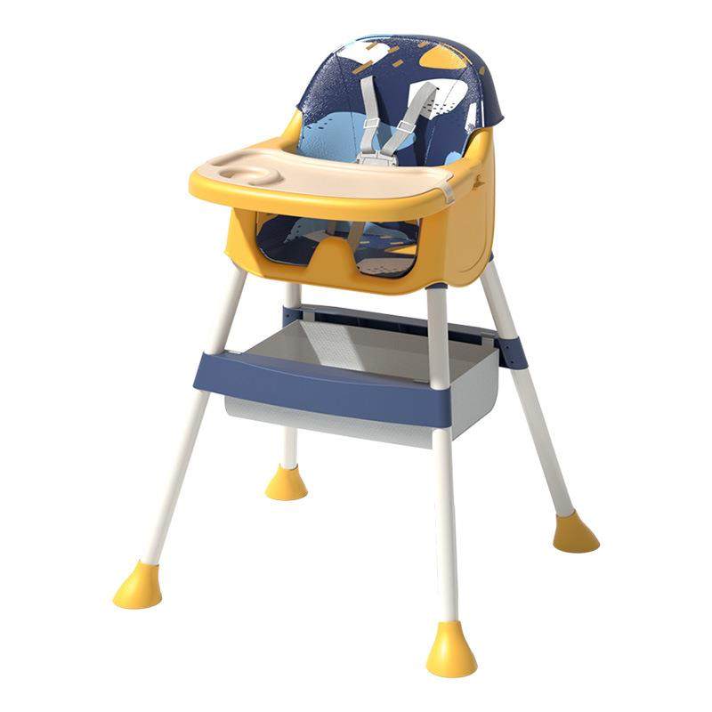 厂家供应宝宝餐椅折叠儿童座椅吃饭餐桌小孩防滑桌椅可调高度婴童