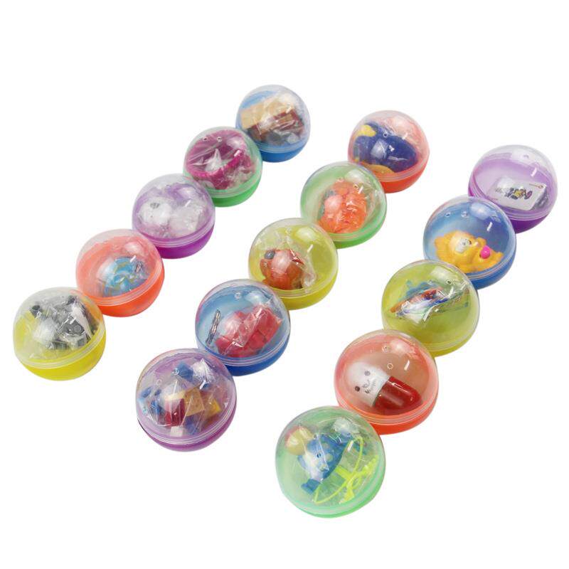 65mm混装扭蛋三四五元扭蛋机和挖宝机器人等游戏机用6.5CM扭蛋球