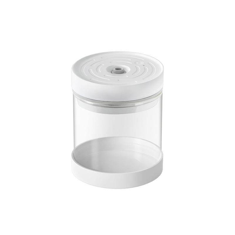 新款厨房食品防潮保鲜玻璃咖啡豆智能真空密封罐茶叶储存罐