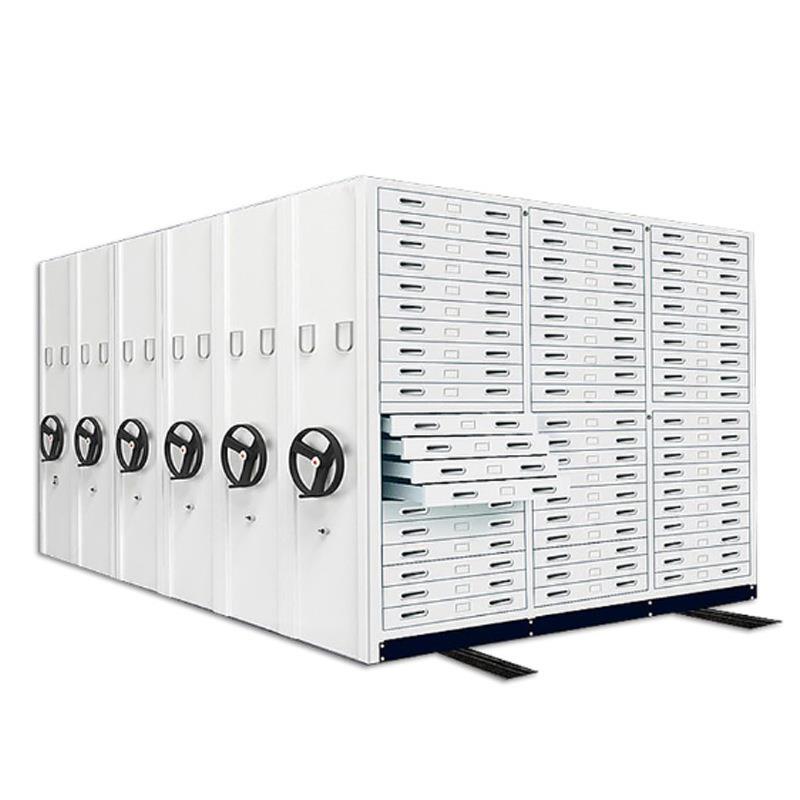 华豫阳汇移动智能室手密集架档案密HY-MJJ集柜带轨道档案摇资料柜