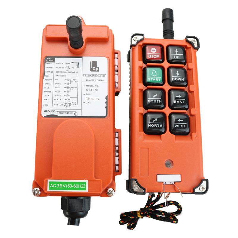 无线工业遥控器F21-E1B英文按键出口版行车遥控器禹鼎遥控器