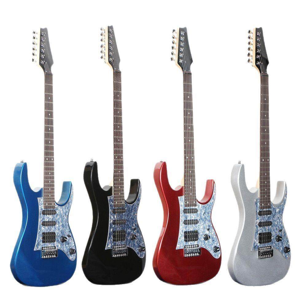 工厂依班娜款电吉他24品单单双拾音器电吉他单摇Guitar