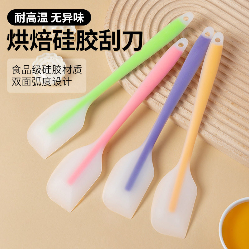 刮板西点软刮刀烘焙煎饼橡胶烘焙刮刀硅胶铲子产子家用面糊塑