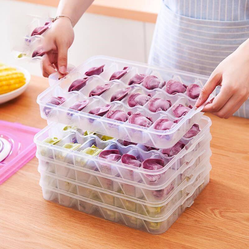 鸡蛋盒手提便携家用冰箱保鲜收纳盒食品满月包装礼盒塑料专用蛋托