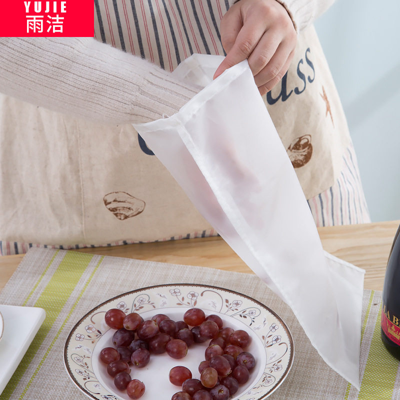 500目白酒滤酒隔渣米酒过滤袋网罩细密葡萄酒渣纱布果酒葡萄皮渣