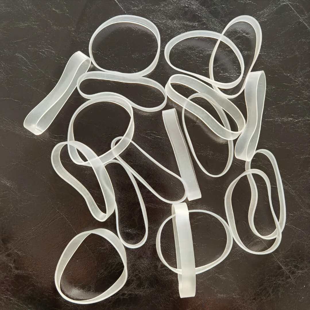高温橡皮筋橡筋USB充电线数据线皮套硅胶皮圈硅胶圈耐老化皮筋白