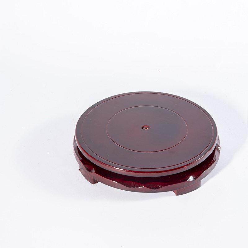 花盆小盆托塑料陶瓷花盆花瓶鱼缸木底座垫底托盘底盘圆形支架托架