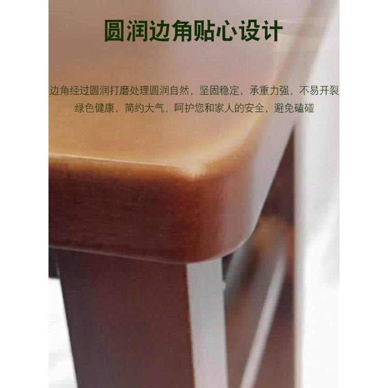 欧式试衣间餐椅木制餐凳工作室家庭学习作业椅无靠背便携式简单