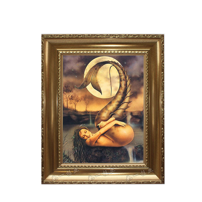 欧式实木油画外框30*40复古x油画框相框装饰装裱diy数字油画框包,家居饰品,相框/画框,淘宝优惠券,粉丝福利购,淘宝优惠卷