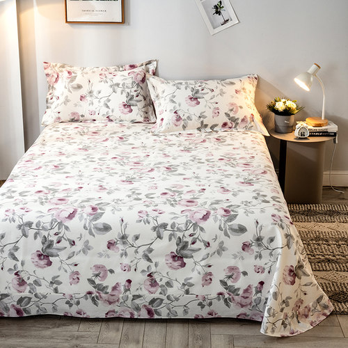 100%全棉床单定做订制榻u榻米纯棉大炕单异形被单上下铺高低床布