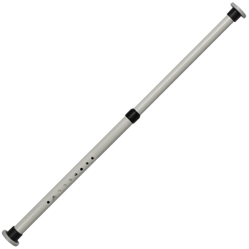 免打孔弹簧超长伸缩杆罗马杆窗帘E杆免安装单杆卧室阳台窗帘配件