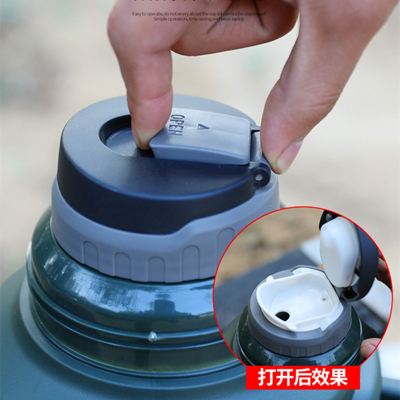 学生保温水壶大容量5L户外便携车B载保温杯304不锈钢家用宿舍暖壶