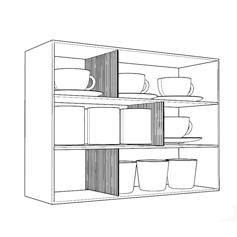 亚克力杯架水杯收纳架马克杯咖啡杯茶杯家用桌面防V尘整理盒置物