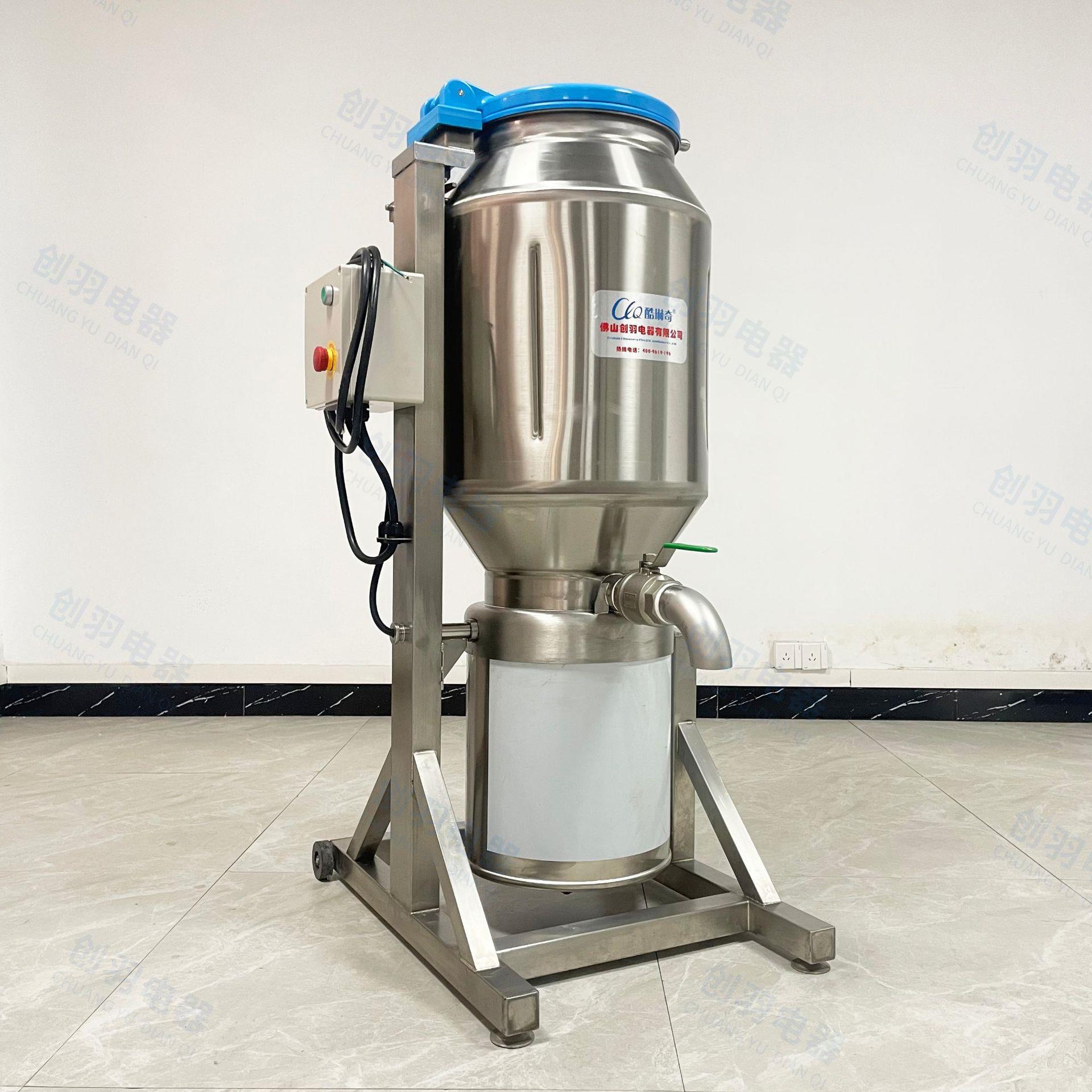 天然蟥打浆机 养熟蚂蝗打泥机高速蚂DXH破壁机去核枣打泥机果殖汁