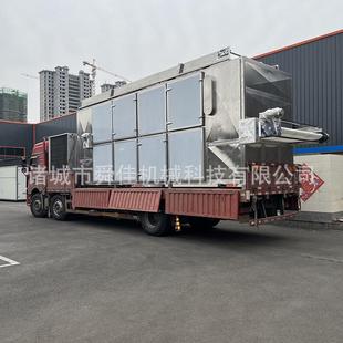 鬼子姜切片脱水烘干 天麻药SJ-100机气能烘干房 材蔬空菜脱水带式