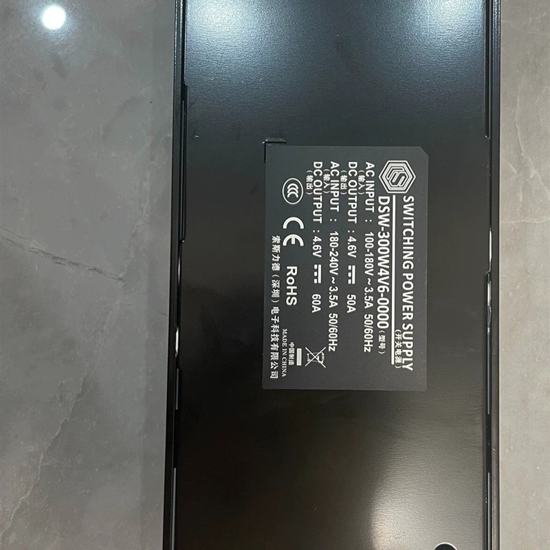 索斯力德4.6V60A电源DSW-300W4V6-0000显示屏LED用300W