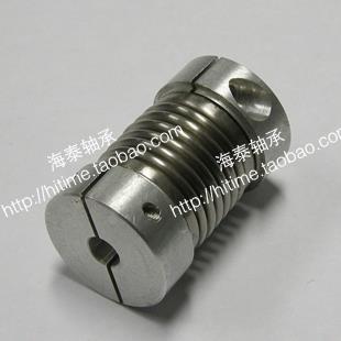 波纹管弹性联轴器 外径32 长度54加长型 内径8 10 12 14