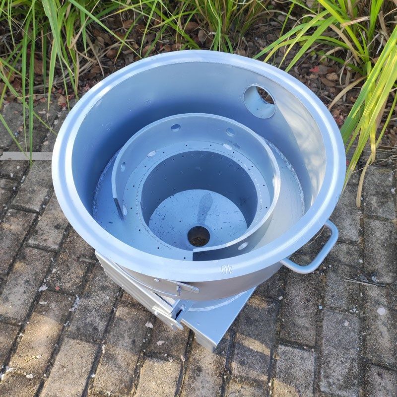 无烟柴火灶上下炉门添p柴口可加长柴家用户外加厚木柴汽化猛火炉