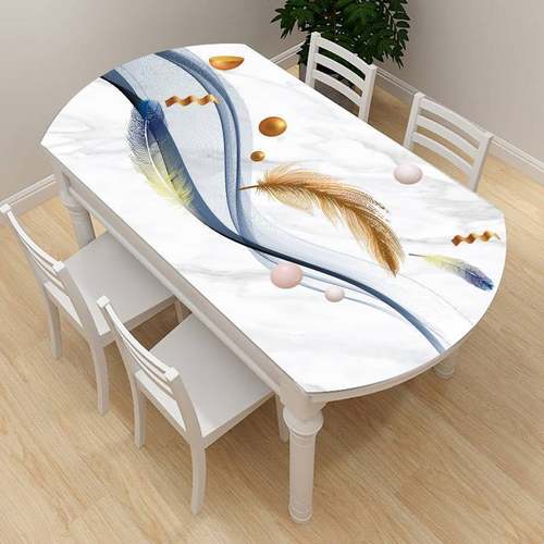 餐桌桌布防水防油防烫可擦洗ypvc软玻璃茶几垫简约不透明桌布