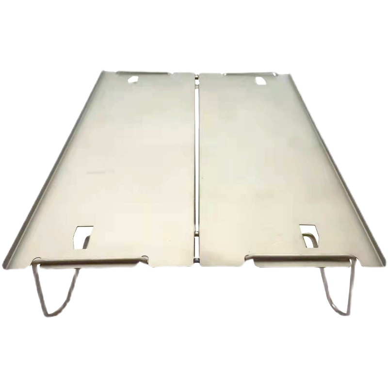 纯钛户外迷你折叠桌小桌子超轻便携式野外露N营喝茶桌子茶托休闲