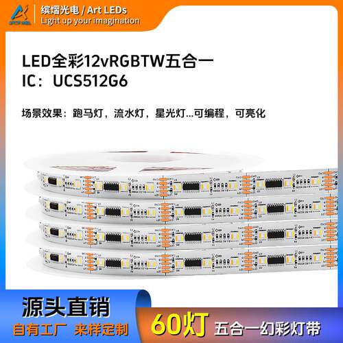 16bits高灰度60LED全彩RGBTWUCS