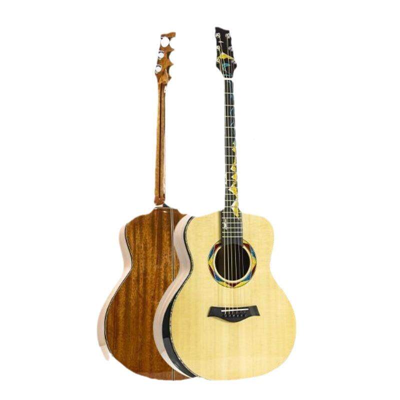 工直销木制吉40/41寸民谣0012他面单厂/全单gutar小i吉他配件乐器